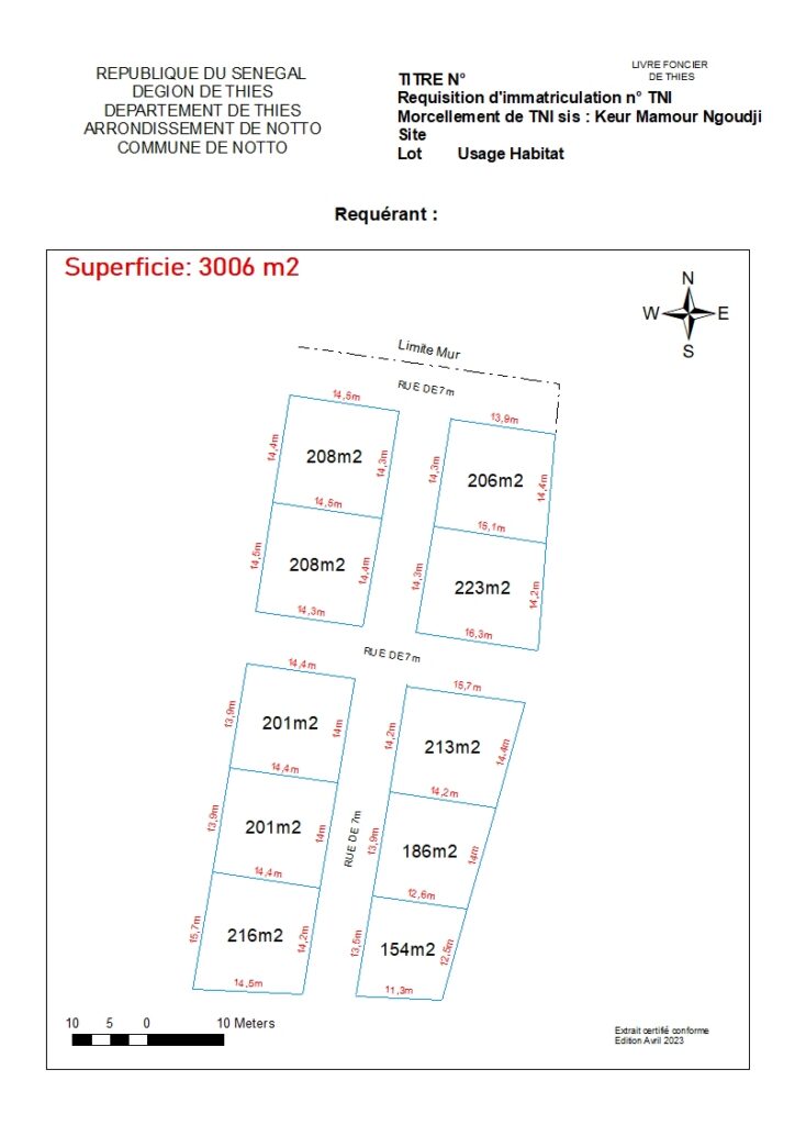 Villa à vendre à Dakar — Immothiès-Dakar agence immobilière