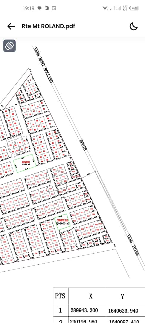 Terrain Sicap Mont Rolland – vue 3
